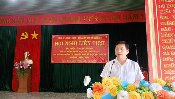 ✨ Xã Ngọk Réo tổ chức Hội nghị liên tịch lấy ý kiến cử tri nơi công tác Giới thiệu người ứng cử đại biểu HĐND tỉnh và HĐND xã nhiệm kỳ 2026–2031 ✨